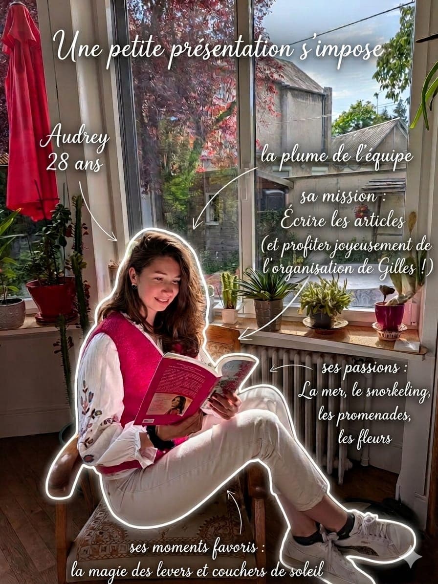 Portrait d'Audrey, co-fondatrice de 4 pieds sur terre