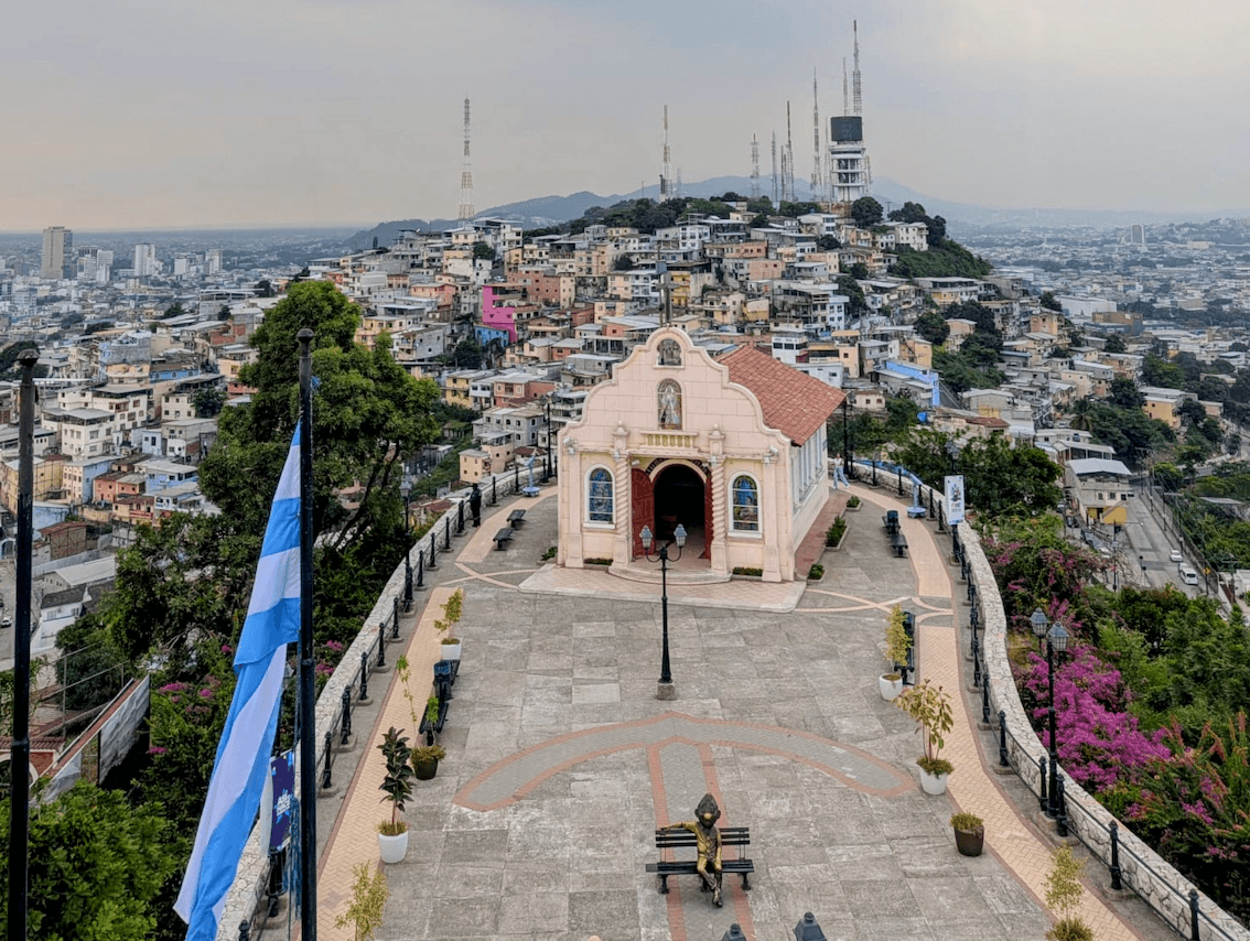 Vue du phare de Guayaquil